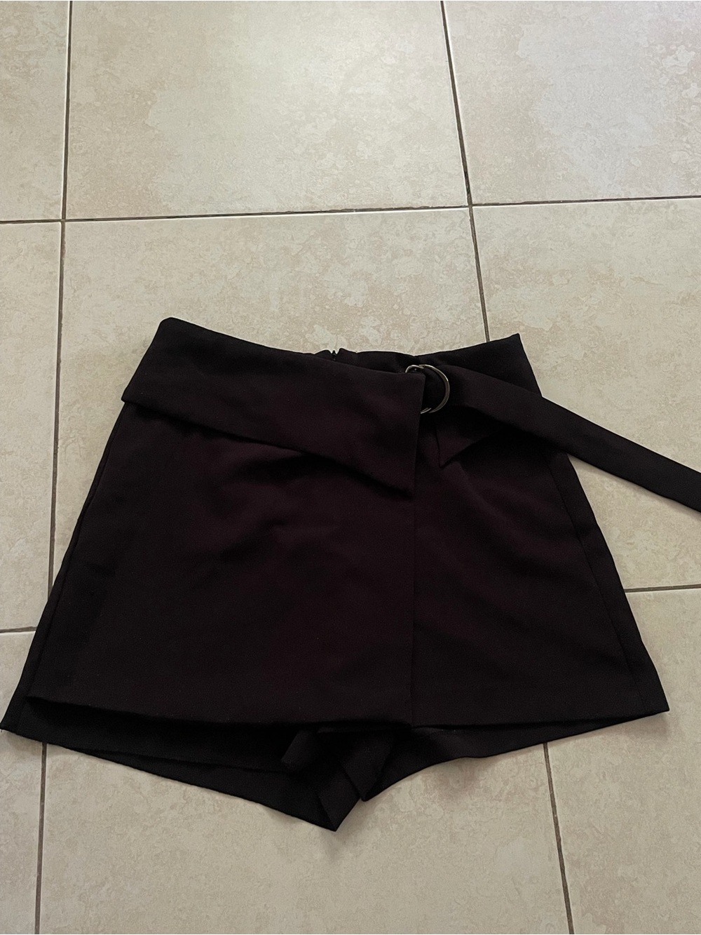 Zara Black Womens Skort